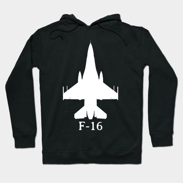 F16 Fighter Jet Air Force Plane Hoodie by ashiacornelia173